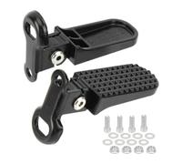 perfk 1 Paire pédales arrière pour vélo électrique, Repose-Pieds en Alliage d'aluminium Pliables, antidérapants et légers.