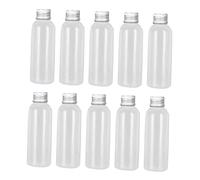 perfk 10 bouteilles de pour articles de toilette Clear liquide échantillon de flacon de flacon essentiel de bouteille de bouteille d'échantillon de