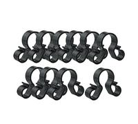 perfk 10 Pièces Clip de Bouteille de Vin Clip de Bouteille de Champagne Accessoires Clip de Bougie de Gâteau Bouteilles Service Sparklers Clips Durable, Tenir 2