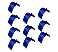 perfk 10 pièces Pigeon Stands Bird Habinet Fixation Facile Installer Lightweight Blue Bird Perches Dove Rest SETTS pour Garden Home