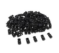 perfk 100pcs Cordons de Serrage avec 1 Trou en Plastique Arrêt De Cordon