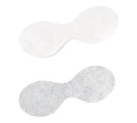 perfk 100pcs Oeys non tissés Care Eye Beauty Feuilles de beauté respirantes, accessoires légers jetables outils de beauté, Pas de Soie de Trou, 21 Cm X 7.5 Cm