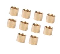 perfk 10pcs Billard cue Stick Ferrule Billard Billard Pointer ferrole Remplacement des Accessoires de réparation de bâton de Piscine légers pour Le Snooker, 10.2 Mm