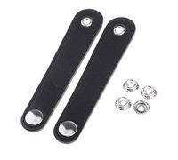 perfk 2 Pièces pour Accordéon Fixation de Sangle avec 4 Boucles pour Accordéon pour Basse - 12cm