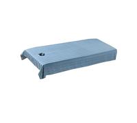 perfk 210 * 120 Cm Salon De Beauté Drap De Lit Nappe De Lit De Massage Doux pour La Peau Respirant Salon Couverture De Lit pour Salons De Beauté, Les Massages Spa, Les Hôpitaux, Bleu foncé