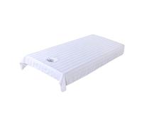 perfk 210 * 120 Cm Salon De Beauté Drap De Lit Nappe De Lit De Massage Doux pour La Peau Respirant Salon Couverture De Lit pour Salons De Beauté, Les Massages Spa, Les Hôpitaux, Blanche