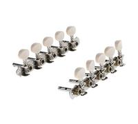 perfk 2pcs Métal 5R5L Cordes De Guitare Accordant Des Têtes De Machine Pour La Guitare De Mandoline