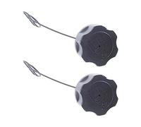 perfk 2X Bouchon de Remplissage de Bouchon de Carburant, Couvercle de réservoir de Carburant, Couvercle de Remplissage d'huile, Bouchon de Carburant