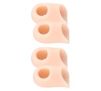 perfk 4 protège-orteils, protège-orteils quotidiens, coussinets pour oignons, cors, ampoules, ongles incarnés ou manquants, femmes et hommes, Peau