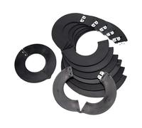 perfk 8 Cales d'axe de Godet d'excavatrice, entretoises, Composants, Fournitures pour Atelier de réparation, Utilisation en Garage, pièces de, 6 Cm X 0.5 Cm