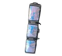 perfk à Skis, à Snowboard à roulettes avec roulettes, étui Transport, Rangement d'équipement et vêtements pour Le Transport en extérieur, Gris