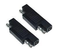 perfk Adaptateur De Changeur De Prise SAE 2pcs Prise SAE-SAE, Accessoires De Bricolage