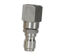 perfk Adaptateur de raccord pour Nettoyeur Haute Pression 3/8 po, Connexion Rapide, Facile à Installer, résistant à l'usure, raccord Robuste et étanche, Mâle