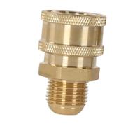 perfk Adaptateur de raccord pour Nettoyeur Haute Pression 3/8 po, Connexion Rapide, Facile à Installer, résistant à l'usure, raccord Robuste et étanche, Femelle
