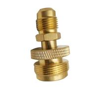 perfk Adaptateur de régulateur de Bouteille de Propane 1 LB, Accessoires, pièces de Rechange, Remplacement Direct, Connexion à Filetage mâle évasé de 3/8 po