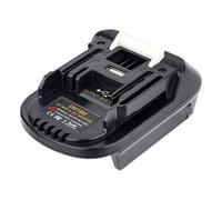 perfk Adaptateur Secteur, convertisseur de Batterie, Performances optimales, Portable, Compatible, Protection Contre Excessive, connecteur