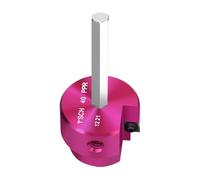 perfk Alésoir pour tuyaux PVC, outil de plomberie, accessoire de perçage efficace pour raccords de tuyauterie et entretien de la ventilation, 1 Pouce