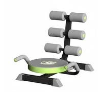 perfk Appareil d'Entraînement Abdominal pour Programmation d'Exercices Guidés Rouleau Ergonomique à Support Large Machine de Contraction Tronc Fonction, Vert, Vert