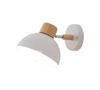 perfk Applique murale chevet liseuse tête rotative applique murale pour salon escalier couloir maison, Blanche