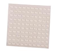 perfk Artefact de frappe des ongles Protège les ongles Anti-usure Pratique et facile à utiliser Touches de clavier de frappe Autocollants en silicone, 6x2mm 100 Pièces