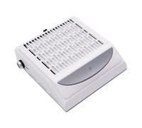 perfk Aspirateur à ongles collecteur de poussière collecteur de poussière à ongles extracteur de ventilateur électrique pour Gel acrylique vernis à ongles, blanc