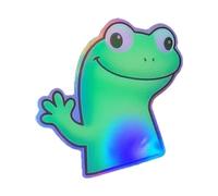 perfk Autocollant Lézard Gecko Vacances pour Enfants Adultes Mignon Autocollants en Vinyle Imperméable pour Planche de Surf Bagages Fenêtre Scrapbooking