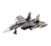 perfk Avion de chasse moulé sous pression avec sons lumineux, avion de transport en métal, jouets pour décoration de bureau, maison, jouets, noir1C