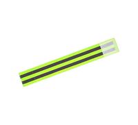 perfk Bande réfléchissante pour Poignet et Cheville, réflecteur Polyvalent pour Pantalon de vélo, équipement réfléchissant pour la Course à Pied, Le vélo et, Vert