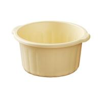perfk Bassin de Bain de Pieds Seau Pédicure Massage Accessoires Détente Relaxation Maison Matériau PP Adapté pour Toute La Famille Spa à Domicile Cadeaux, Jaune