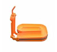 perfk Bille de Billard Outil Organisateur Dispositif de Repérage Accessoire d'Entraînement avec Système de Relâchement Automatique Adapté à la Salle de Jeux, Orange, sans Couture