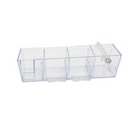 perfk Boîte de Filtre D'aquarium, Filtre D'aquarium Robuste et Léger, Accessoires D'aquarium Faciles à Installer, Filtre de Réservoir de Tortue Silencieux S, Boîte Simple