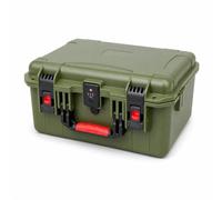 perfk Boîte de Rangement Portable Coffret errure à Code et Polypropylène Robuste Clips UX Serrés et Poignée Adaptée au Matériel Électronique Accessoires