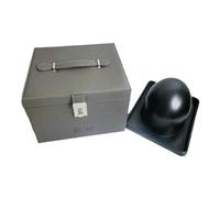 perfk Boîte de Rangement pour Perruques avec Support pour Perruques, Poignée Portable, étui de pour Perruques