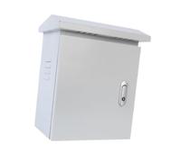 perfk Boîtier de distribution extérieur avec serrure, robuste et étanche, facile à installer, 40x30x20cm