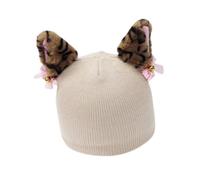 perfk Bonnet de protection pour casque de ski/skate, couvre-casque universel décoratif élastique à oreilles de chat pour ski, skateboard et snowboard.