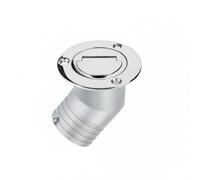 perfk Bouchon de Remplissage pour Entrée Réservoir Essence Pont Bateau Finition Miroir Adaptabilité Angles Serrés Résistance Convient pour Nautiques Déplacements Loisirs, Moderne, Marin-A