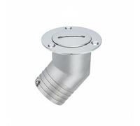 perfk Bouchon de Remplissage pour Entrée Réservoir Essence Pont Bateau Finition Miroir Adaptabilité Angles Serrés Résistance Convient pour Nautiques Déplacements Loisirs, Moderne, Marin-C