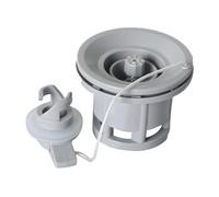 perfk Bouchon Gonflable Robuste et Facile à Installer pour Bateau pneumatique. Pièces de Rechange Haute Performance. Accessoires Professionnels à 8 Trous, Gris