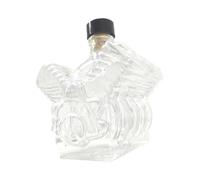 perfk Bouteille de Whisky En Forme de Moteur de Voiture, Flasque de Salle à Manger pour Liqueur, Brandy, Spiritueux