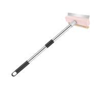 perfk Brosse pour Four à Pizza, Brosse pour Barbecue, Accessoire Confortable, brosses à Barbecue à 4 Sections pour Cuisines, Restaurants, Domestique, 0.8m