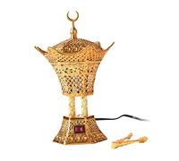 perfk Brûleur d'encens électrique, Oud Burner, du Plug in Middle East Burner Holder, Arabic Oud Burner for Office Yoga, auréé
