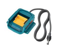 perfk Câble d'alimentation et Adaptateur de Batterie Câble d'alimentation Cordon Mini Adaptateur Aessoires Portables Remplacement Robuste