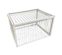 perfk Cage à Pigeons, Cage à Poulet, Oiseau, Facile à Assembler, Cage à Animaux, Collecte Automatique de Pigeons pour perroquets, balcons, Entrée à 1 Voie