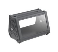 perfk Cage d'habitat pour Terrarium de Reptiles, boîtier d'éclosion, réservoir de Reptiles, Vue complète pour Bernard-l'ermite, Dragon Barbu, Gris 35x25.5x22cm