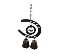 perfk Carillon éolien d'extérieur à Suspendre, Multifonction, Compact, en Forme de Fer à Cheval, idéal pour Une fête, Un Magasin ou Un Anniversaire, 27x7x3cm