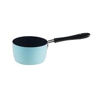 perfk Casserole à Lait, Petite Casserole, Chauffe-Beurre, 10 Cm Casserole Pour Cuisinière à Induction, Pour La Cuisson Des Nouilles Ou Du Lait Chaud Pour Les Salades, Bleu