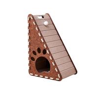 perfk Cat Scratch Pad, tapisseur de Gratte-ci, Jouets de Chaton, Feutre de Meubles à gratter Debout Protecteur de Meubles pour Chats intérieurs grincement, Brun