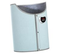 perfk Chauffe-jambes de bureau, chauffage d'appoint portable, coussin chauffant personnel avec couverture chauffante pour les jambes, idéal pour studio, Bleu