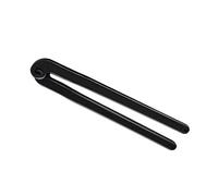 perfk Clé à molette réglable, outil de démontage de clé à double ergot, à angle universelle, pince à ergots pour roulements et écrous ronds, Diamètre 0.1 Cm