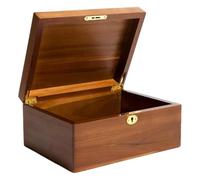 perfk Coffret décoratif vintage pratique pour bracelets et montres.